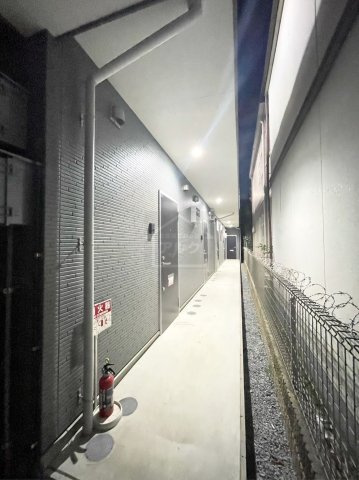 北区上十条３丁目のアパートのエントランス