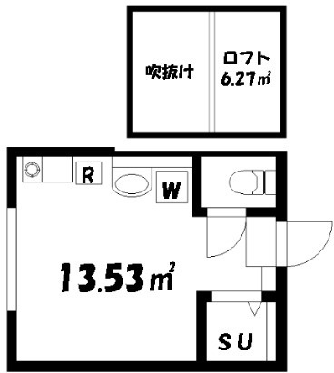 北区上十条３丁目のアパートの間取り