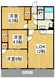 【間取り】 | クリアビューパレス