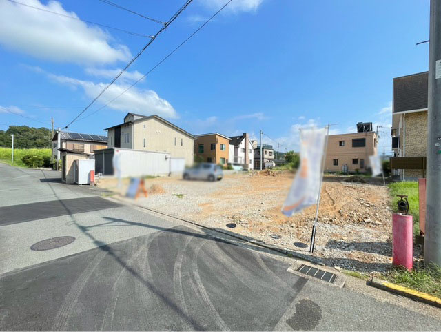 【外観】 | 伊豆の国市富士見 新築建売分譲住宅 建物＋土地 TW06349 | 伊豆の国市富士見　外観(更地)