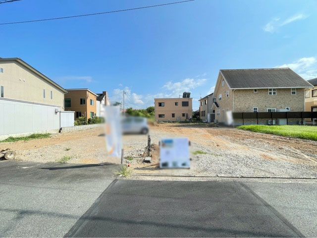 【外観】 | 伊豆の国市富士見 新築建売分譲住宅 建物＋土地 TW06349 | 伊豆の国市富士見　外観(更地)