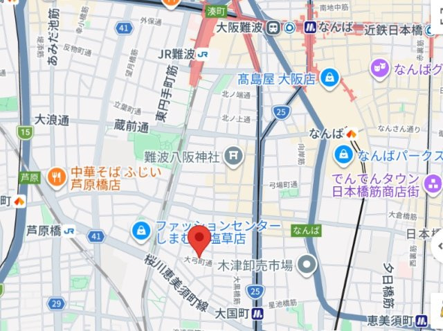 リーゾ　エ　パーネの地図