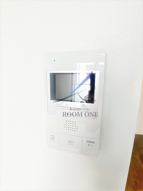 アンソレイエ西小山のセキュリティ|モニター付インターホンです。