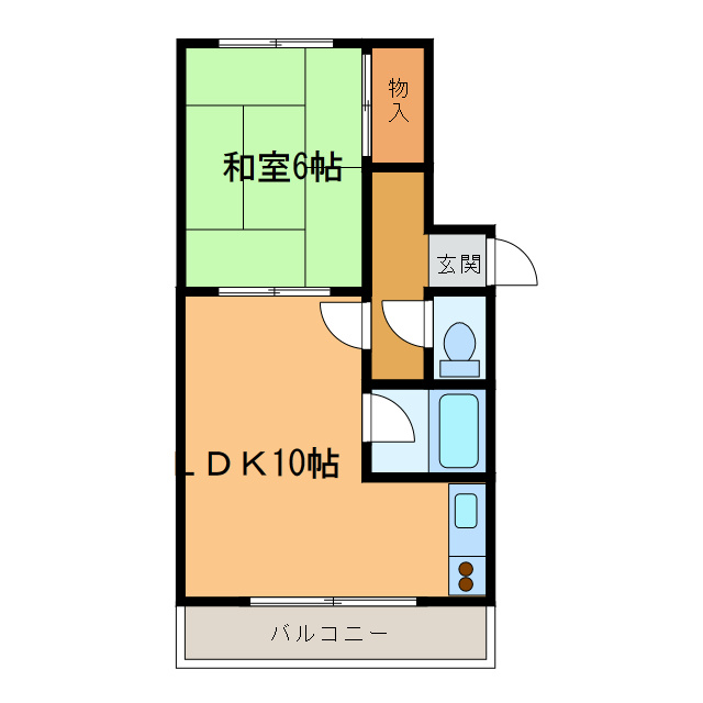 柏ハイツの間取り