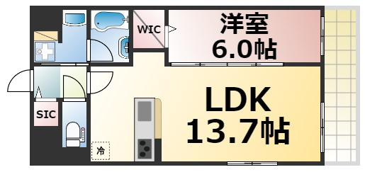 【間取り】 | サン　シエロ東今里