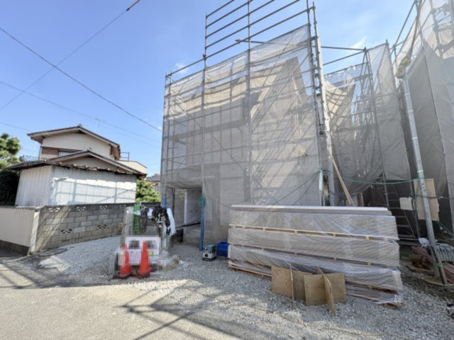 【前面道路含む現地写真】 | 久喜市久喜北 LiveleGardenS　新築戸建　全2棟　1号棟 | 10/9撮影