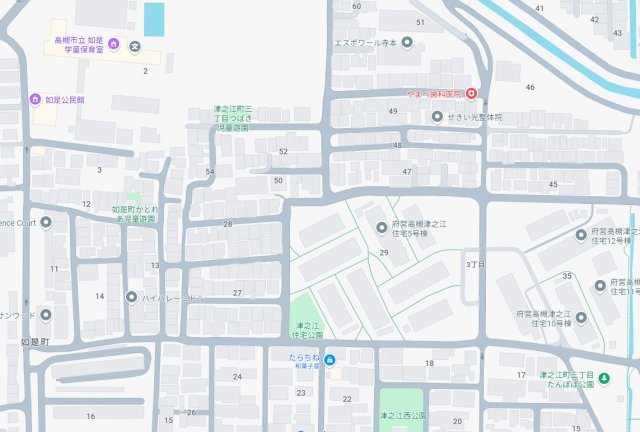 ファミリエ如是の地図