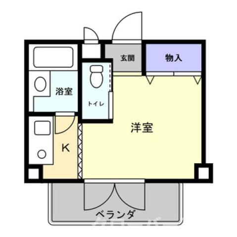 サンプラザ・ベビードールの間取り|間取図