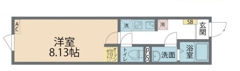 カインドネス東村山の間取り