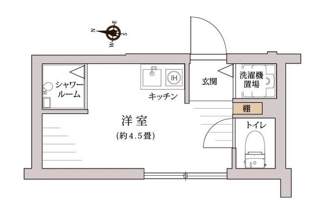 葛飾区西新小岩４丁目のアパートの間取り