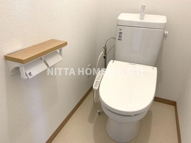 丹波市柏原町南多田のアパートのトイレ|温水洗浄付きのトイレです☆彡