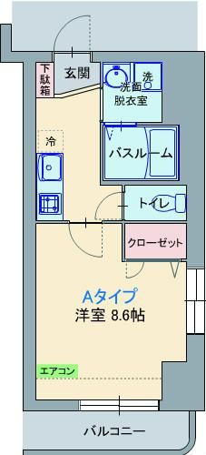 カナルフィーの間取り