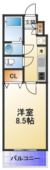 【間取り】 | ディアコート中宮