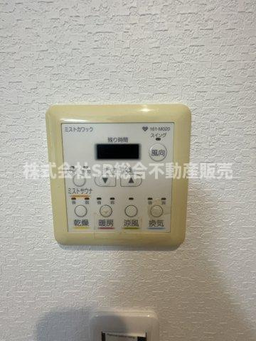 善根寺町1丁目中古戸建の設備|浴室乾燥機有♪雨の日、花粉が気になる時期に役に立ちます！
ミストサウナ付きでお風呂時間がより充実します♪