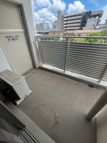レゾナンス西宮北口のバルコニー
