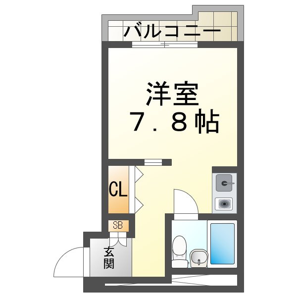 学が丘カレッジハイツの間取り|学が丘カレッジハイツ