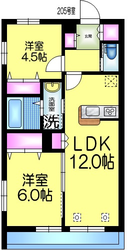 ヘーベルメゾン大久保の間取り|★間取り★