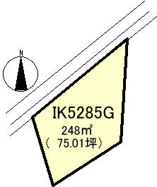 伊豆の国市　伊豆エメラルドタウンの土地図