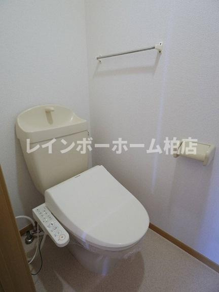 【仲介手数料：50％OFF】対象物件！のトイレ|シンプルで使いやすいトイレです