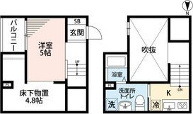 Fort　PremireMinatoの間取り