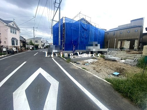 【仲介手数料０円】茅ヶ崎市富士見町　新築一戸建て　全2棟の前面道路含む現地写真|【仲介手数料０円】茅ヶ崎市富士見町　新築一戸建て　全2棟