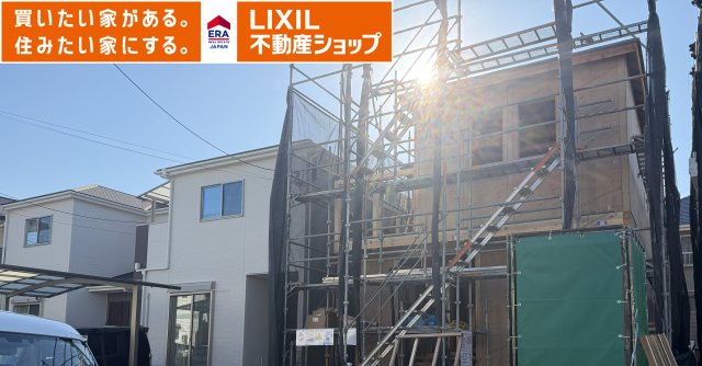橿原市新口町　第1期　全2棟の外観|2026年10月1日現地写真