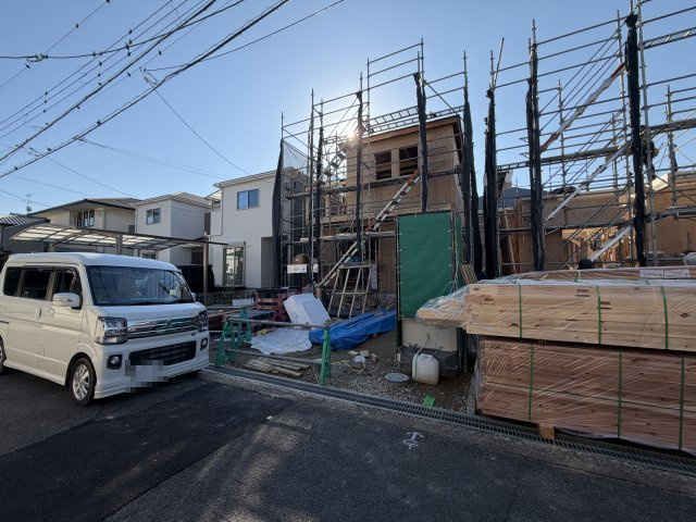 橿原市新口町　第1期　全2棟の外観|2026年8月31日現地写真