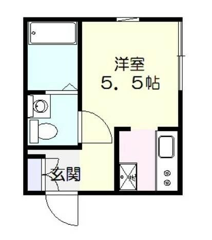 Ｇａｔｅｌａｇｏｏｎ戸塚町の間取り