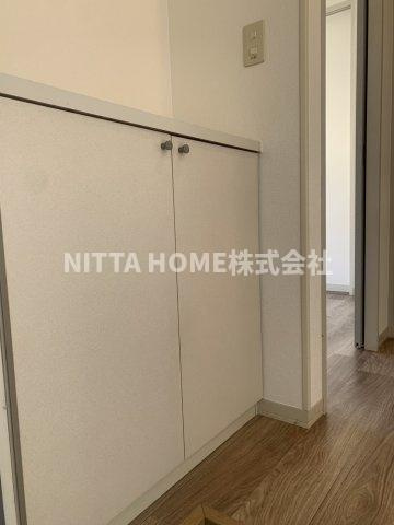 丹波市柏原町柏原のアパートの収納|シューズボックスがついています◇