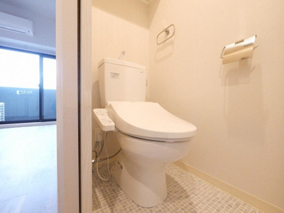 【トイレ】 | ファステート京橋バリス | 落ち着いた色調のトイレです