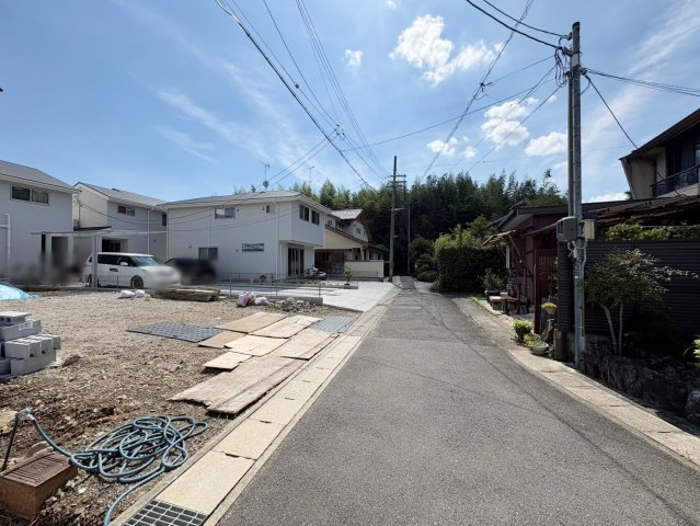 山田北ノ町の前面道路含む現地写真|24時間見学ご予約受付中！（R8.8撮影）