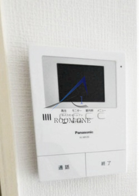 東京ベイビュウのセキュリティ|モニター付きインターホンです。