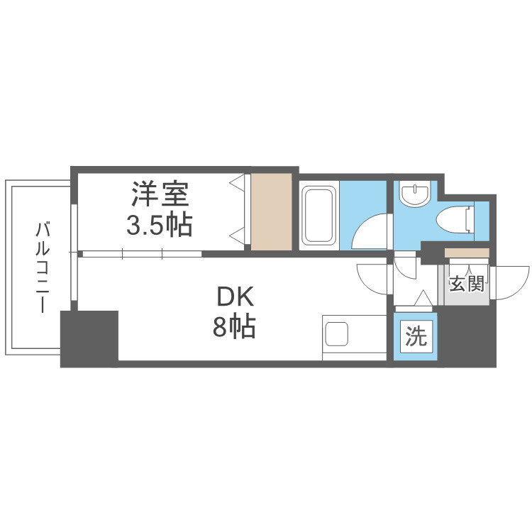 イグレック南本町の間取り