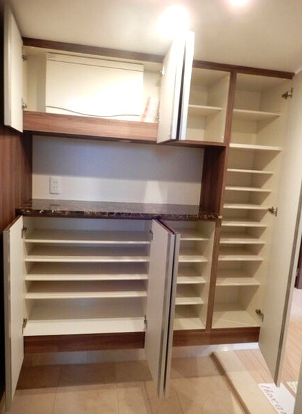 レジディア徳川の収納