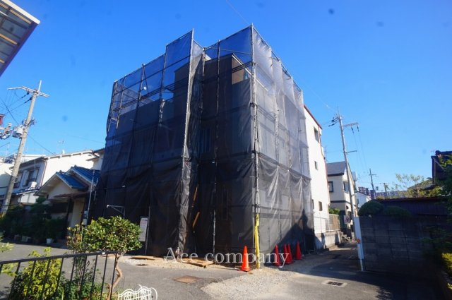 【前面道路含む現地写真】 | 八尾市北本町3丁目 | 北東角地☆【前面道路：東側幅員4.4ｍ×北側幅員4.0ｍ】