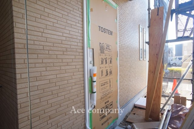 【玄関】 | 八尾市北本町3丁目 | 【只今建築中！現地2026年8月30日現在☆】