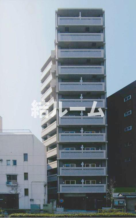 板橋区幸町の賃貸マンションの外観パース