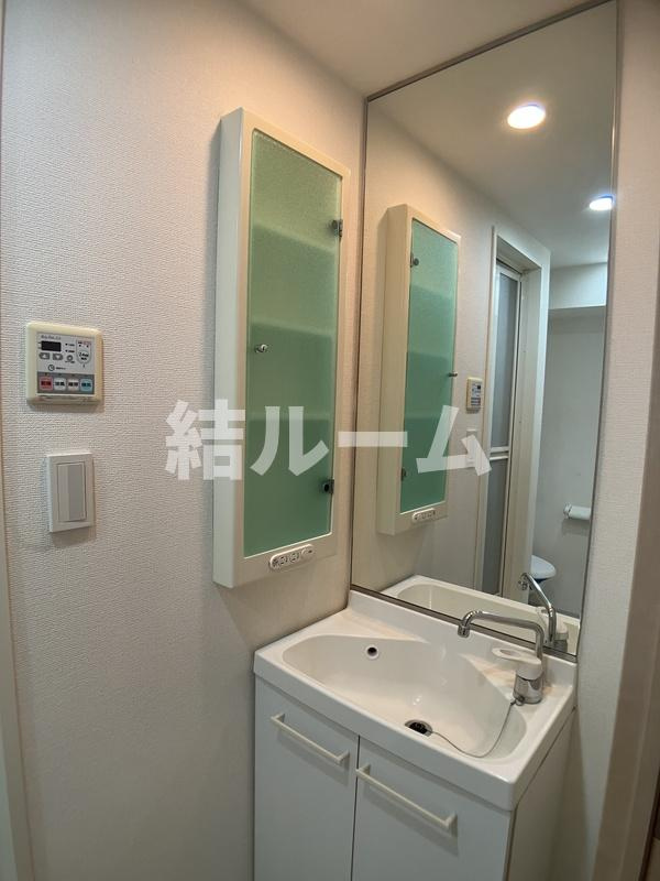 板橋区幸町の賃貸マンションの洗面所
