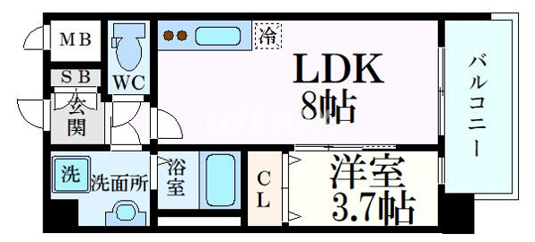 アプリーレ阿波座南