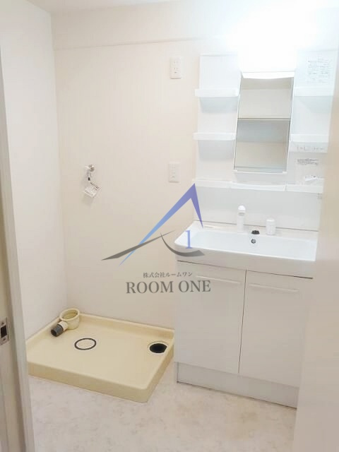 三田ナショナルコートの設備|洗濯機置き場です。