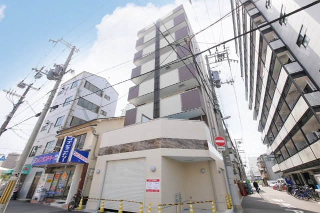 ユニッソン朝潮橋の外観