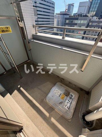 サムティ三宮レガニールのバルコニー