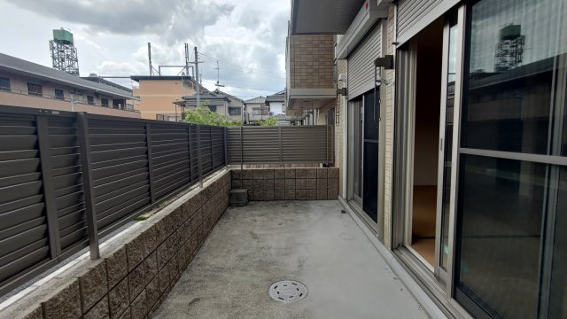ハピネスのバルコニー