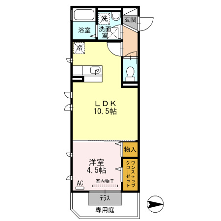 【間取り】 | コートハウス　アージュ
