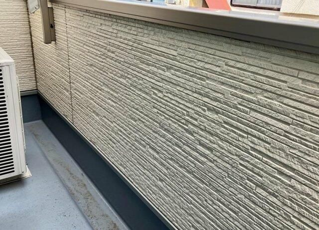 山王戸建のバルコニー