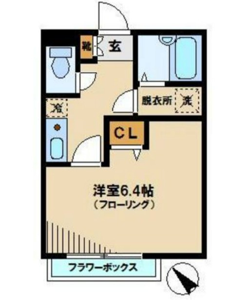 エテルノ弥生の間取り