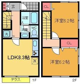 ハレルアナ の間取り|間取りです。