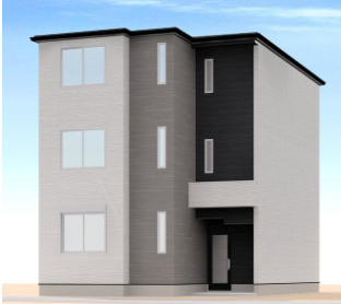 KEIAI RESIDENCE 岩槻の外観パース