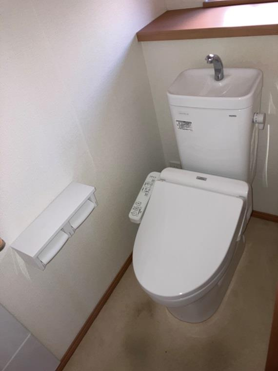 久が原戸建のトイレ|トイレもきれいです