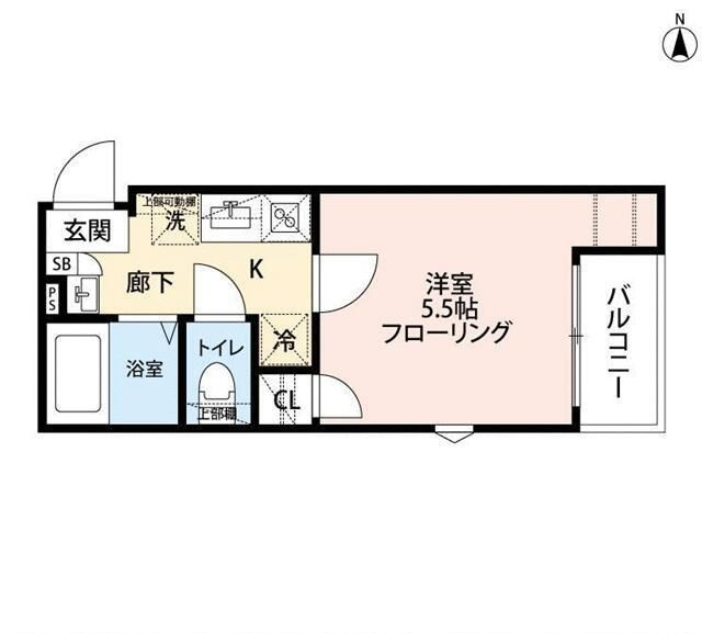 グランクオール京急蒲田の間取り